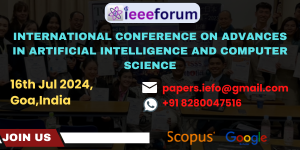 Advances in Artificial Intelligence and Computer Science Conference in India